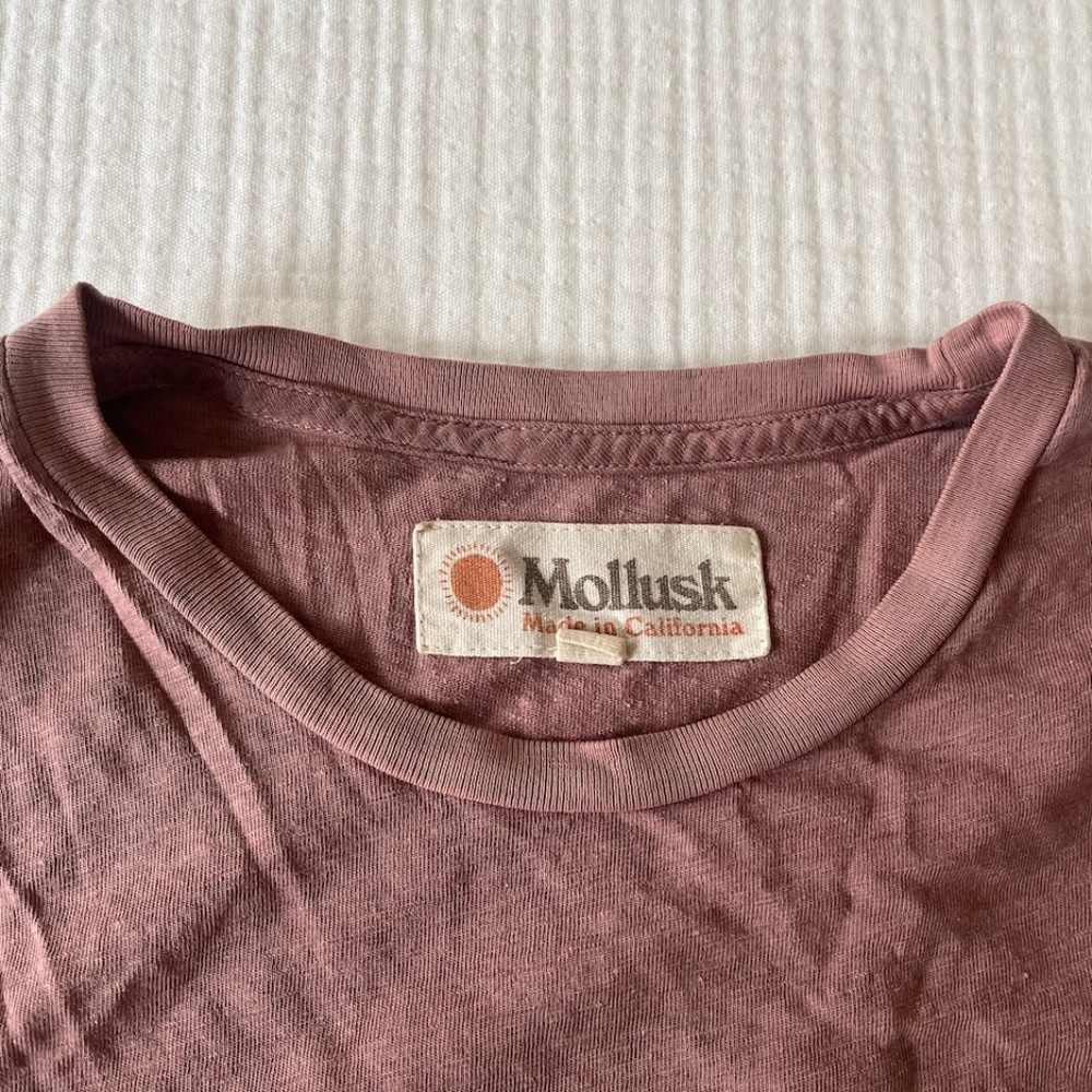 Mollusk made in California Pocket T Shirt Hemp Cotton blend